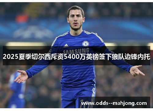 2025夏季切尔西斥资5400万英镑签下狼队边锋内托